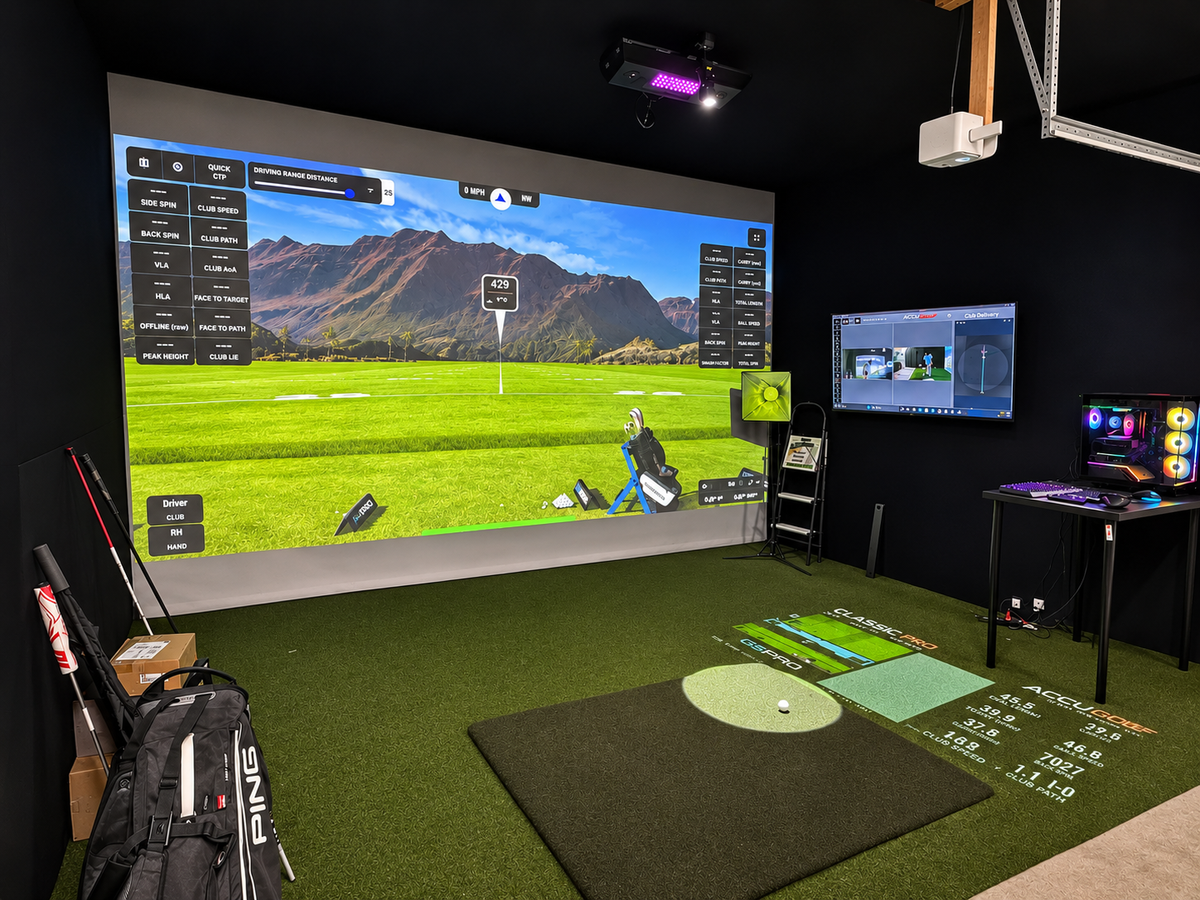 HawkEye Simulator full room view