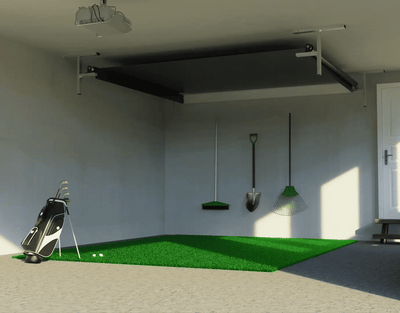 TheSportScreen Vanish Series, Retractable Golf Enclosure
