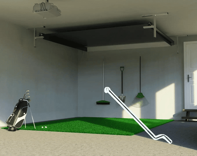 TheSportScreen Vanish Series, Retractable Golf Enclosure